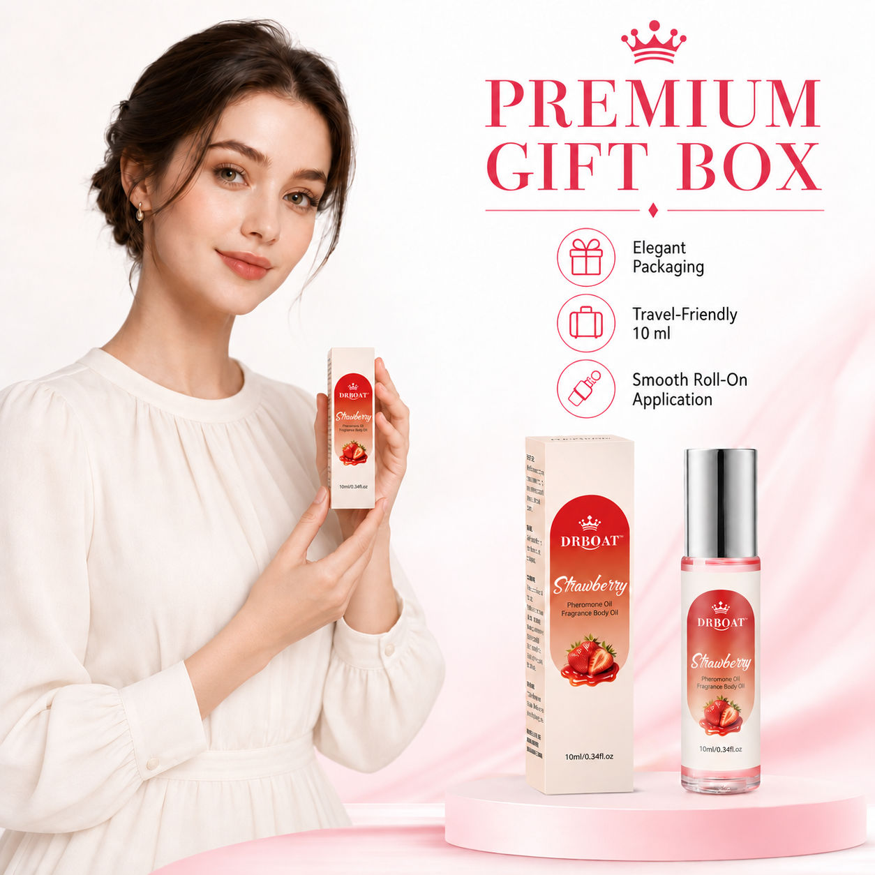 Aardbeien-rollerparfumolie voo - Perfume Fragrance Oil recensie en prijs